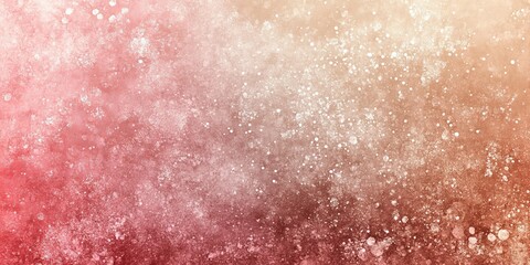 Obraz premium Beige bronze pink grainy gradient background pastel noise texture poster backdrop banner design, copy space, Generative AI
