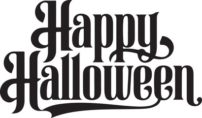 Obraz premium Happy Halloween illustration vector .