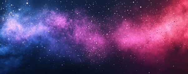Obraz premium Grainy gradient vibrant poster background, purple blue pink black noisy texture banner, cover header backdrop design, Generative AI