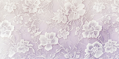 Fototapeta premium Intricate lace pattern background in soft pastels, perfect for feminine and elegant designs