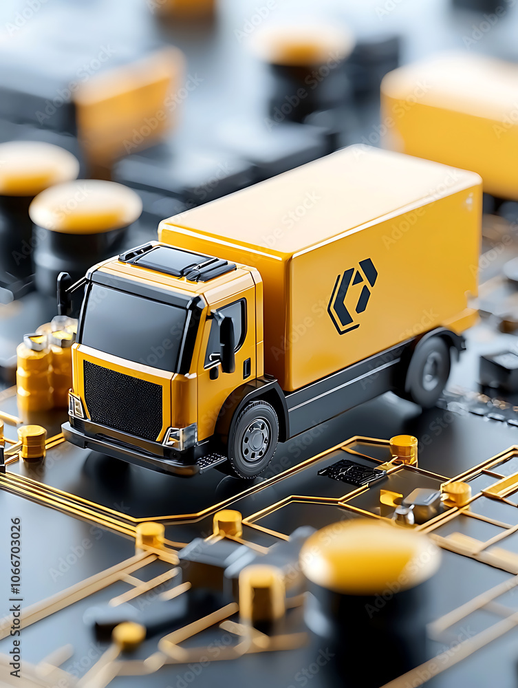 Poster enhance inventory management by implementing efficient stock tracking systems in high-tech warehouse