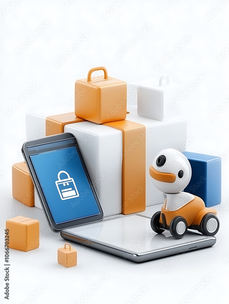 Poster enhance inventory management by efficiently tracking stock levels with modern software alerts