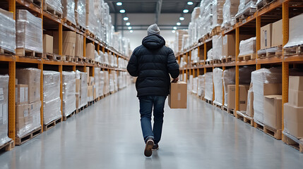 Obraz premium Optimize your inventory management effective stock tracking techniques for efficient supply chain operations