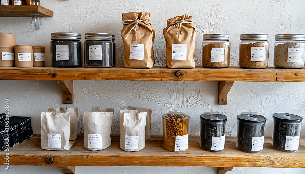Poster enhance your inventory management by systematically tracking stock with labeled shelves and organize