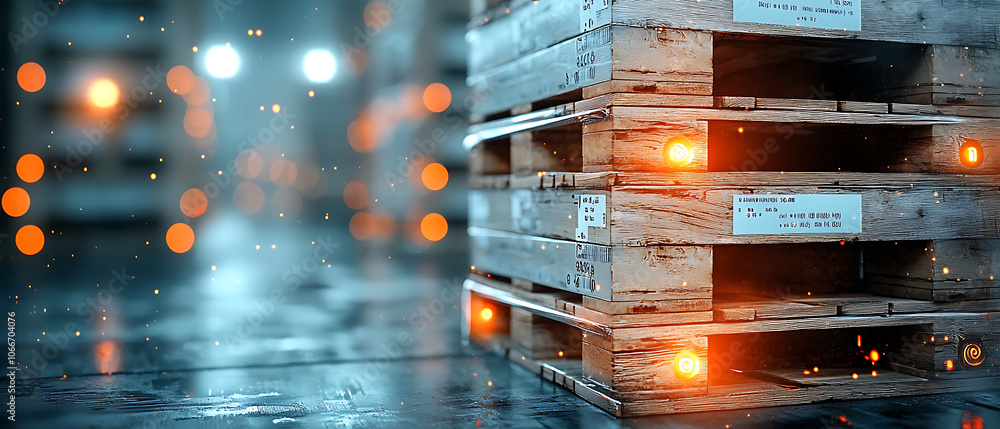 Poster streamline inventory management by effectively tracking stock with systematic labeling of stacked pa