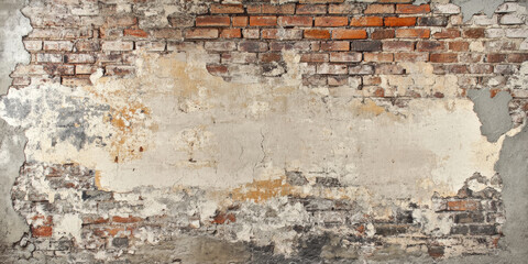 Classic brick wall background with a rustic feel, ideal for urban and industrial-themed projects