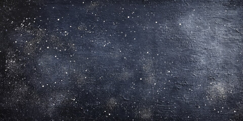 Obraz premium Deep navy canvas with small flecks of white paint, giving a starry night effect with texture