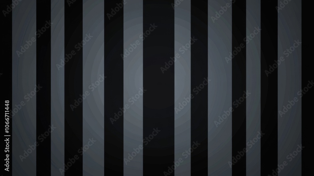 Poster dark striped background with gradient effect