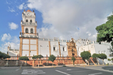 The Metropolitan Cathedral of Sucre  also called Cathedral Basilica of Our Lady of Guadalupe a...
