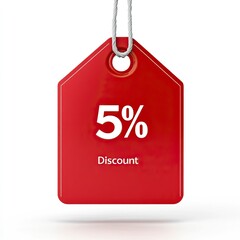 Simple Black Friday Discount of 5% Tag 