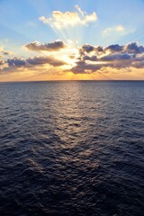 Sonnenuntergang über Ägypten