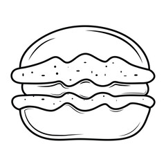 macaroon sweet food icon