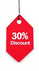 Simple Black Friday Discount of 30% Tag 