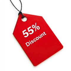 Simple Black Friday Discount of 55% Tag