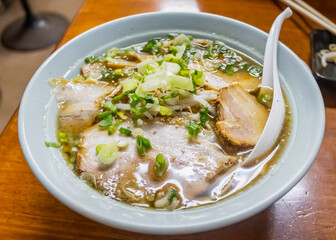 Shoyu Ramen, Japanese noodle, Kyushu, Japan