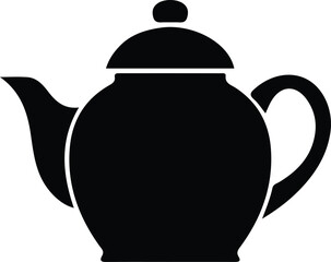 Glass cup of tea icon in simple style isolated vector illustration