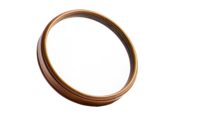 Mirror isolated on transparent background