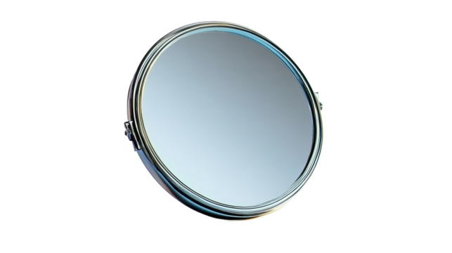 Mirror isolated on transparent background