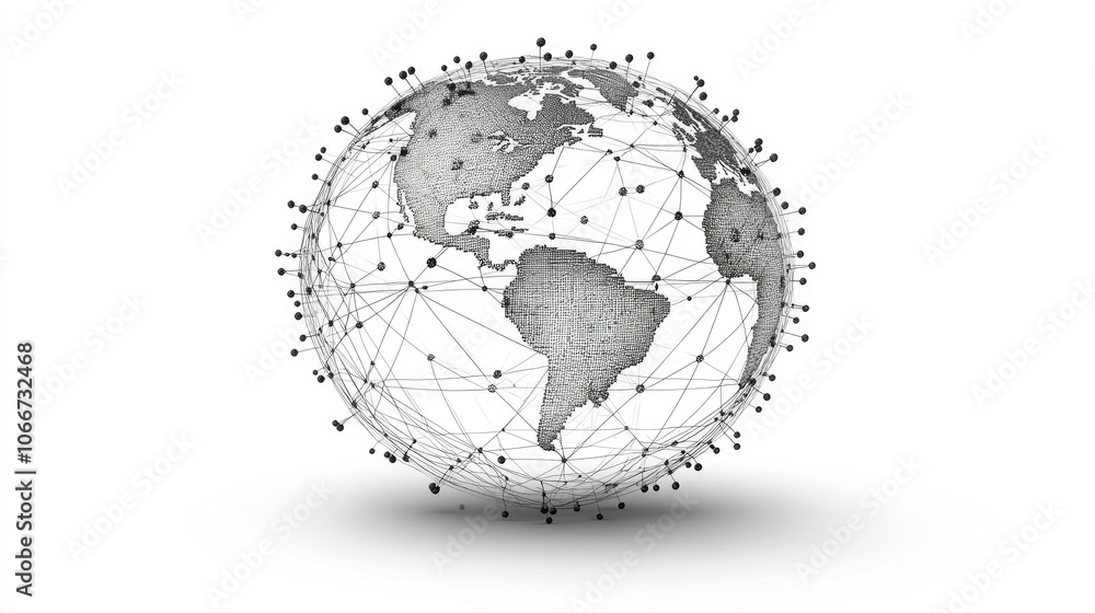 Poster abstract global network visualization in gigapixel form