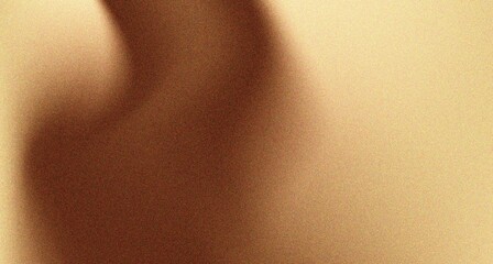 Fototapeta premium Light to dark brown grainy background for design 