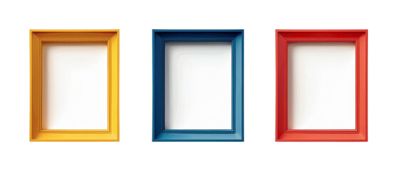 Stylish Empty Frames: A Modern Home Accent