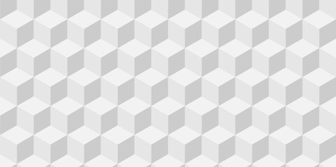 Abstract white diamond style minimal blank cubic. Geometric pattern illustration mosaic, square and triangle wallpaper.	