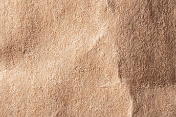Extremely close-up of the texture of craft paper