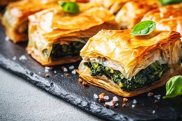 Spinach Pie: A Delicious and Flaky Greek Delicacy