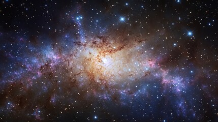 Fototapeta premium Explore the wonders of the universe through stunning galaxy imagery and cosmic beauty