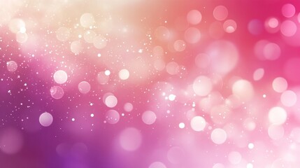 Soft Pink and Purple Bokeh Background for Design
