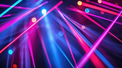 A cluster of lights in the dark, suitable for use as an atmospheric element or for highlighting a specific area