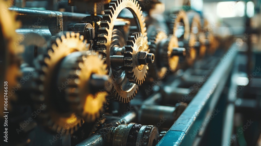 Aufkleber Enhance operational efficiency by streamlining business processes in industrial settings for maximum productivity