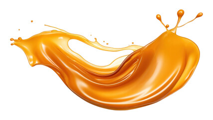 PNG Caramel sauce white background splattered simplicity.