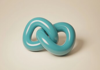 Blue Knot Shape.