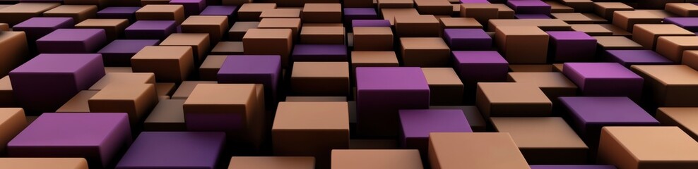 Fototapeta premium Abstract Cube Pattern.