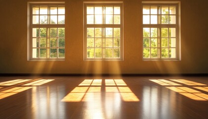 Sunlight Through Windows.