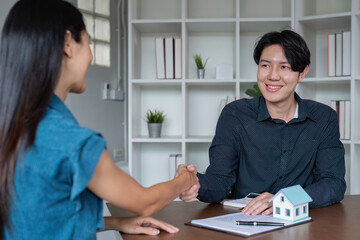 Professional Property Agreement Finalization Process in Real Estate Setting