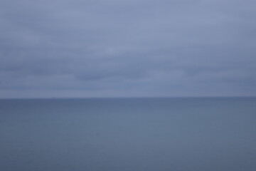 Clouds over water