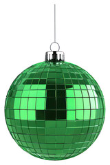 Fototapeta premium PNG A green disco ball decoration accessories chandelier.