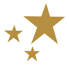 Set vector image of stars