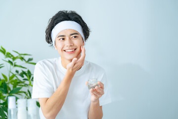 男性, クリーム, 脱毛, ボトル, メンズコスメ, 化粧品, コスメ, 保湿, 塗る,...