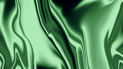 Green abstract background with liquify flow. Liquify Abstract Pattern With UFO Green And Black Graphics.Abstract dark green liquid marble texture background 