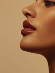 Elegant Advertisement for Makeup or Skincare Product