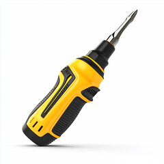 Screwdriver on a white background