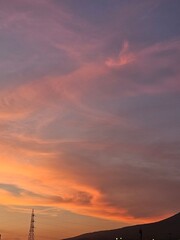 the clouds of the sky