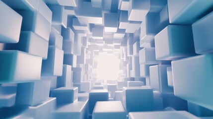 Cube Tunnel Light.