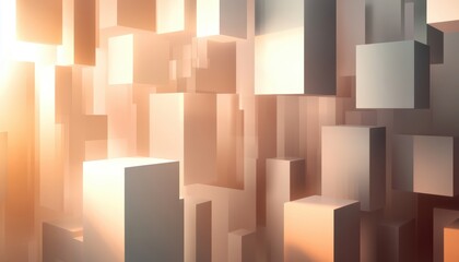 Abstract Cube City.