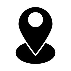 Location Symbol glyph icon