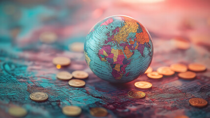 Analyzing the relationship between economic failures and currency fluctuations through visual graph