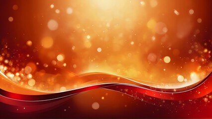 Warm and festive Christmas background in deep red and rich orange tones, with a soft blurred glow and luxurious ambiance. Ideal for cozy holiday themes. AI-generated.

